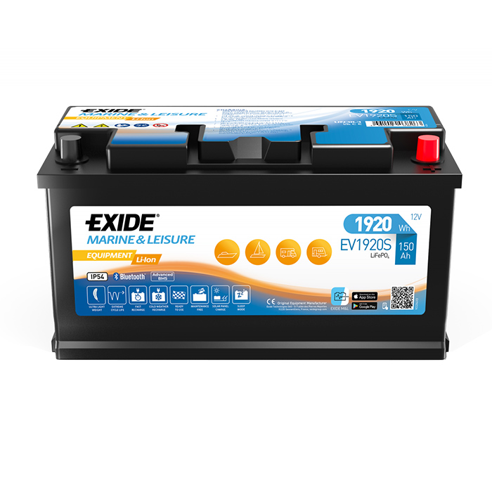 Exide EV1920S - Equipment Lithium