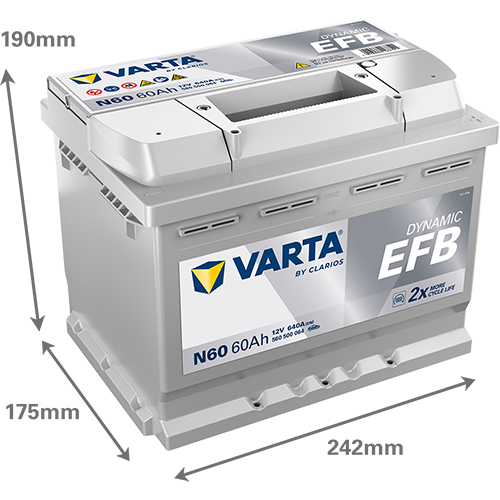 Varta N60 - Dynamic EFB