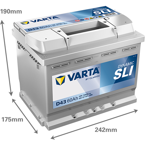 Varta D43 - Dynamic SLI