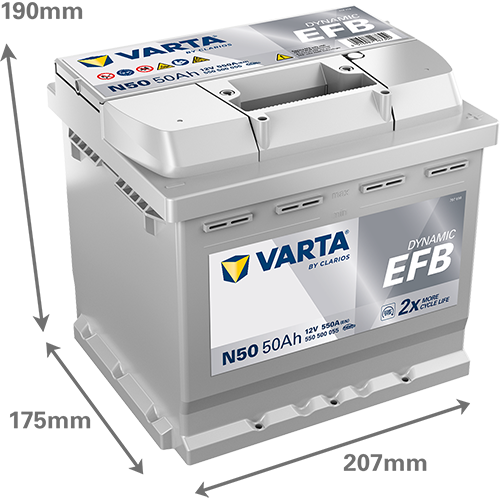 Varta N50 - Dynamic EFB