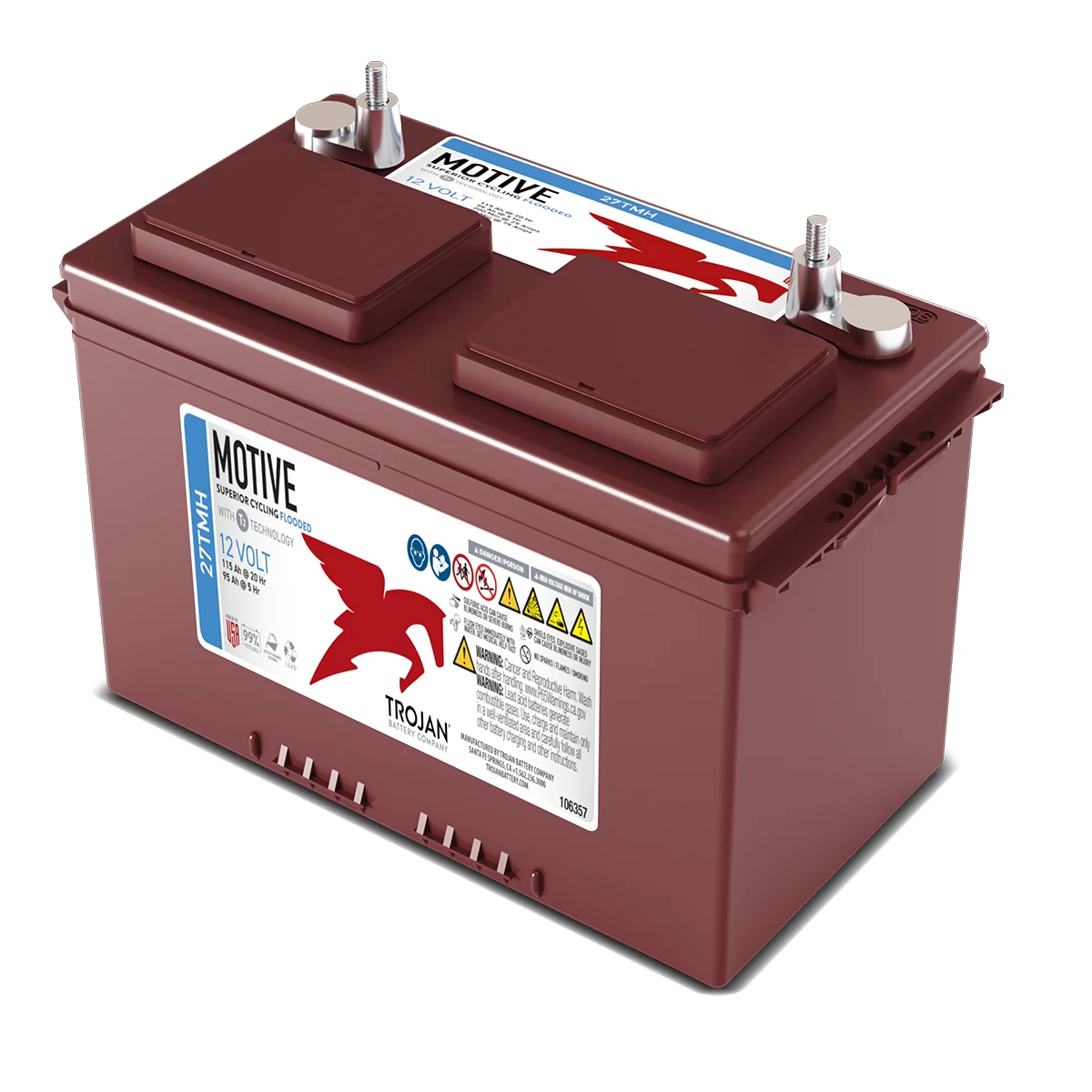 Trojan 27 TMH  95Ah / 115Ah