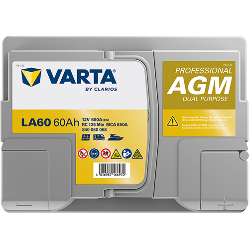 Varta LA60 - Professional AGM