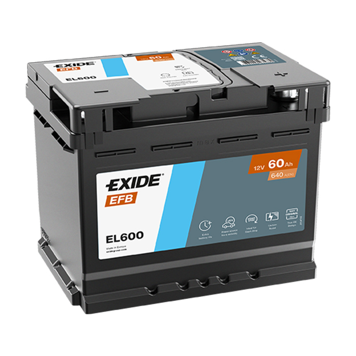 Exide EL600 - Carbon Boost EFB