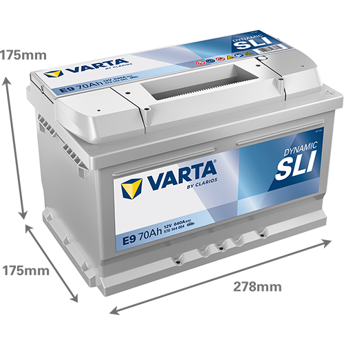 Varta E9 - Dynamic SLI