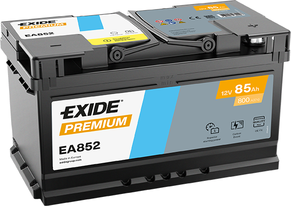 Exide EA852 - Premium CarbonBoost
