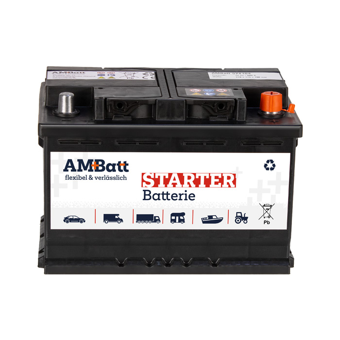 AMBatt 574104 - Starterbatterie (SLI)
