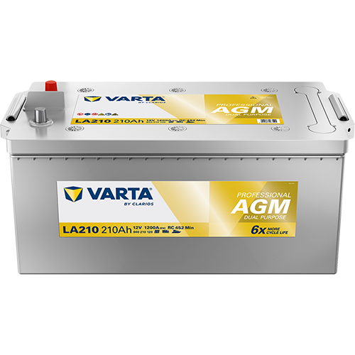 Varta LA210 - 12V 210Ah / 1200A