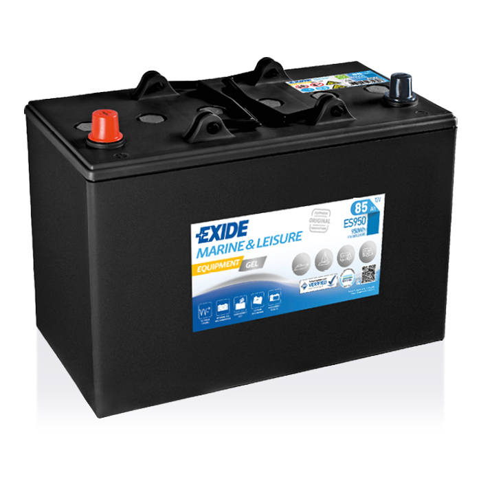 Exide ES950 Equipment GEL 12V 85Ah Solar- & Bordbatterie